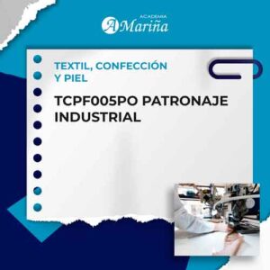 TCPF005PO PATRONAJE INDUSTRIAL